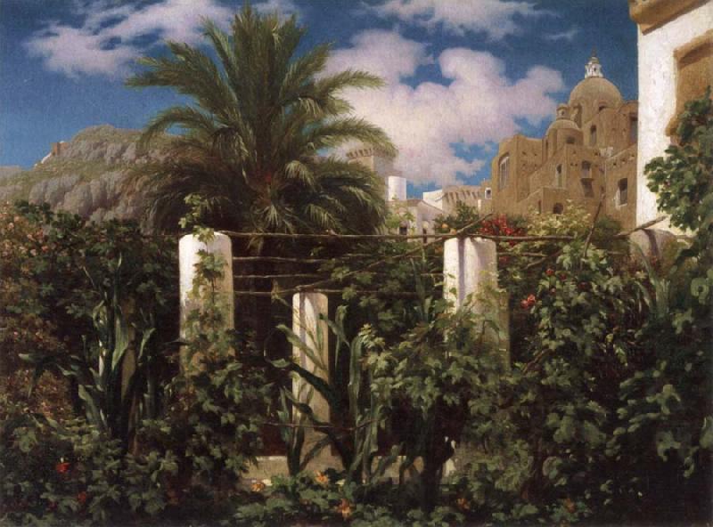 Lord Frederic Leighton Garden of an Inn,Capri